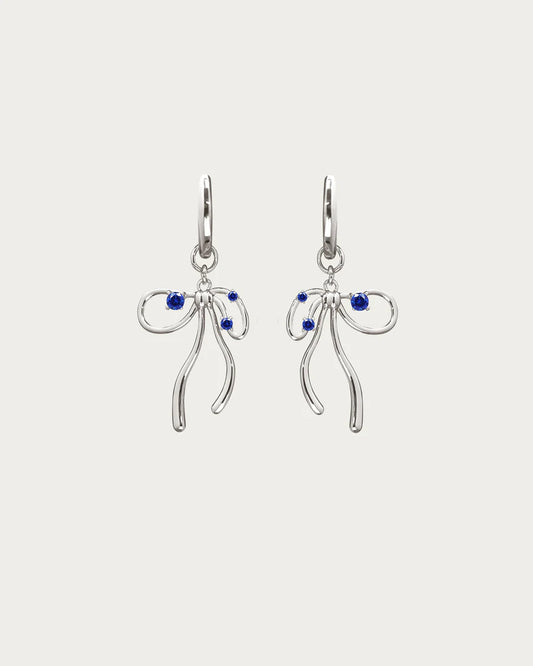 Plot Twist Earrings in Silver
