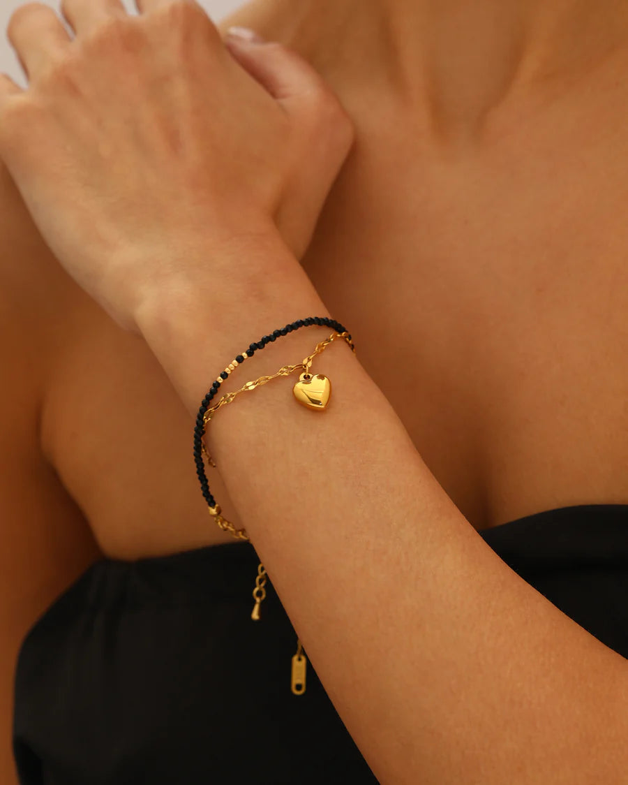 Midnight Beaded Bracelet