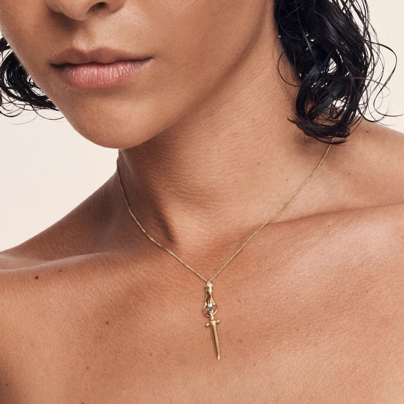 Guardian Dagger Necklace