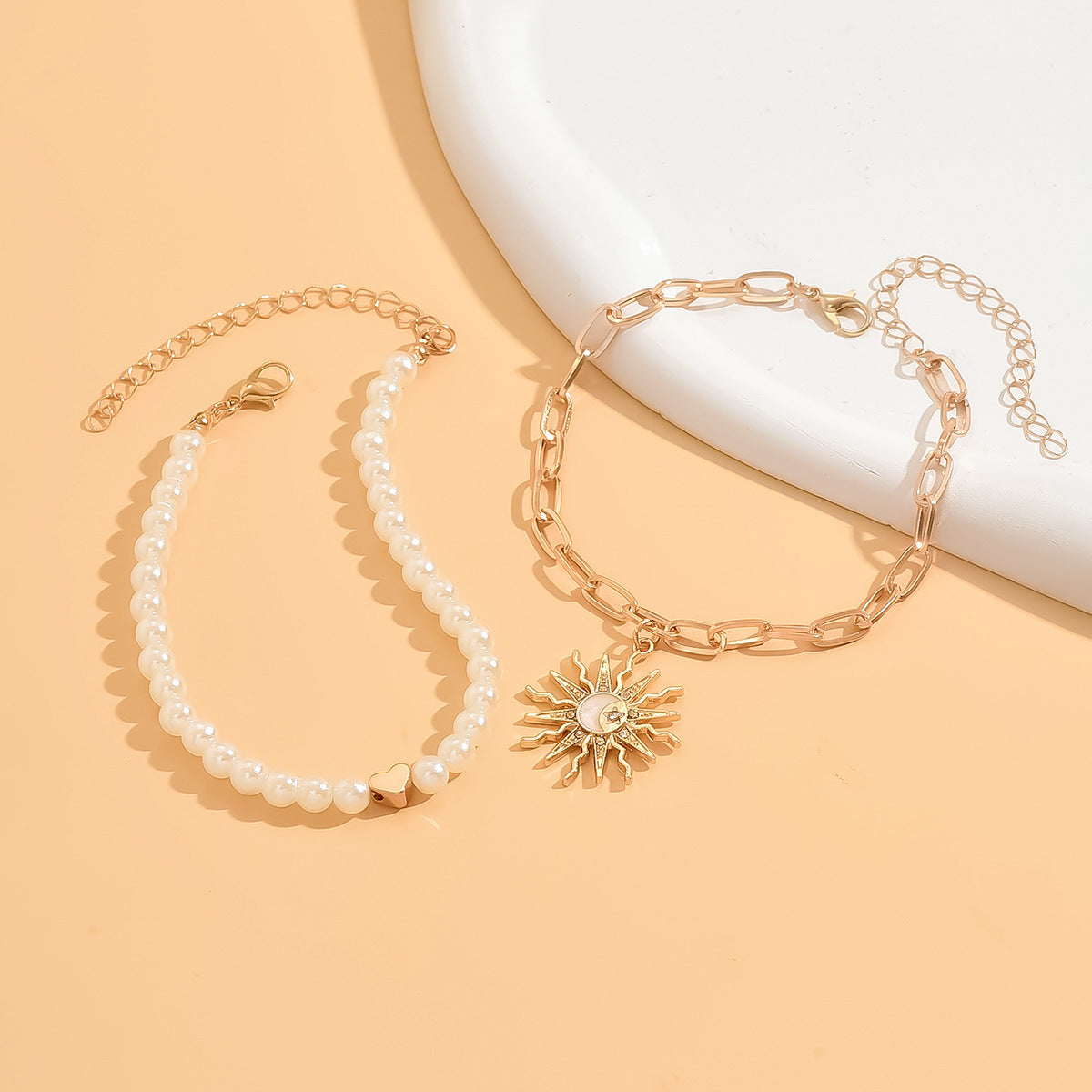 Solar Soul Anklet Set