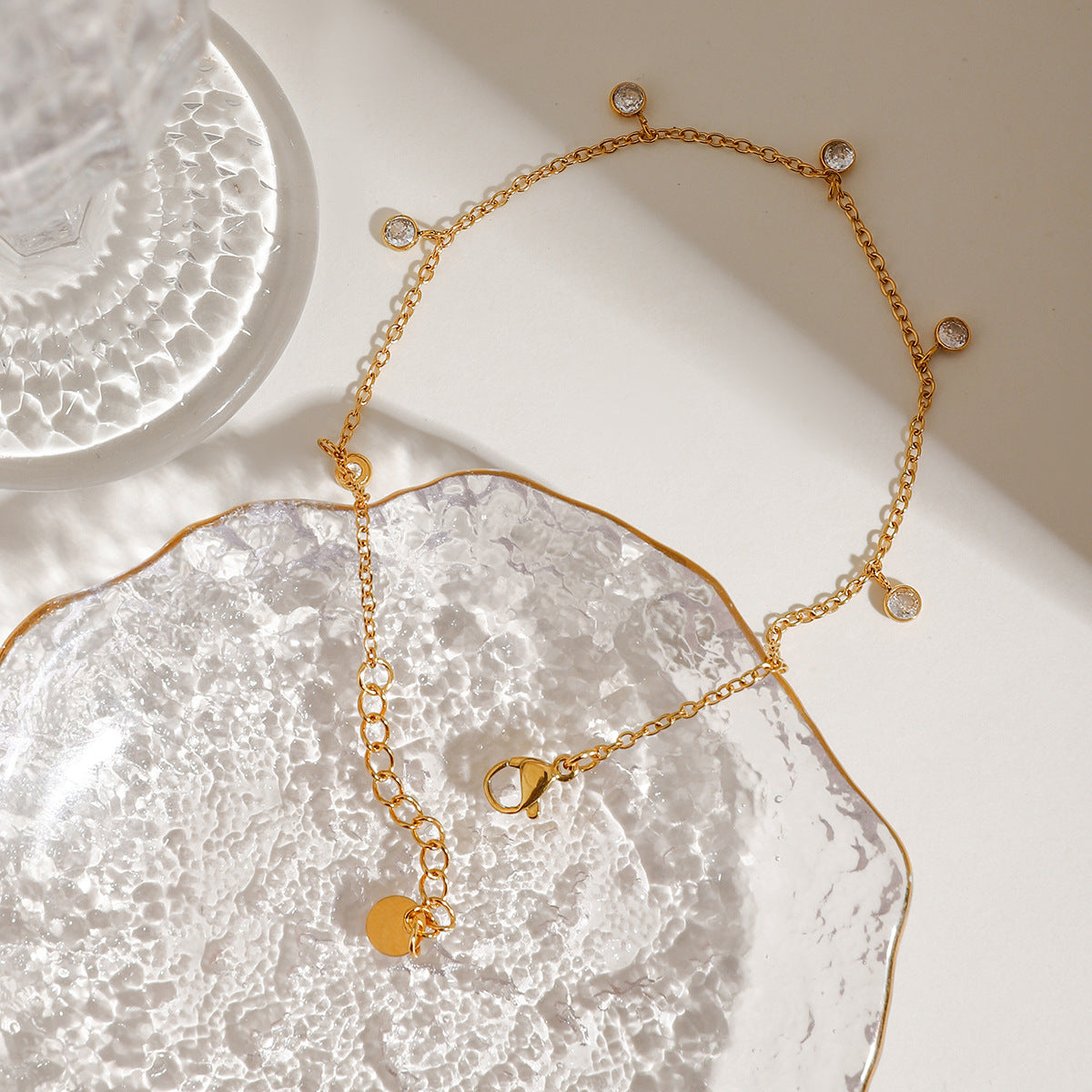 Glow Line Anklet