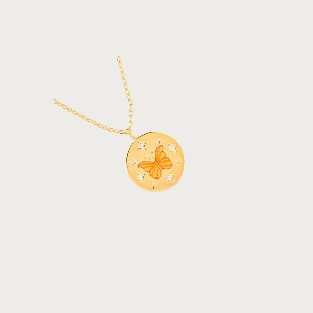 Sunrise Monarch Necklace