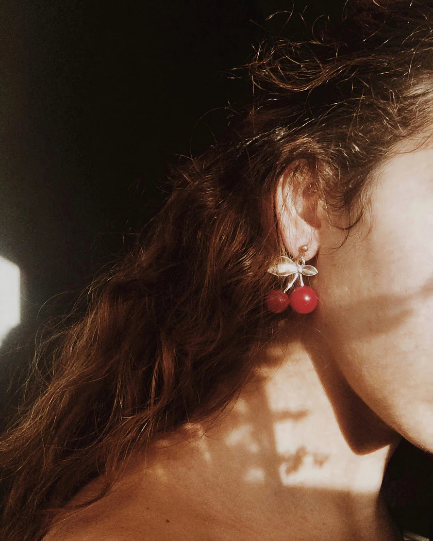 Cherry Obsession Studs