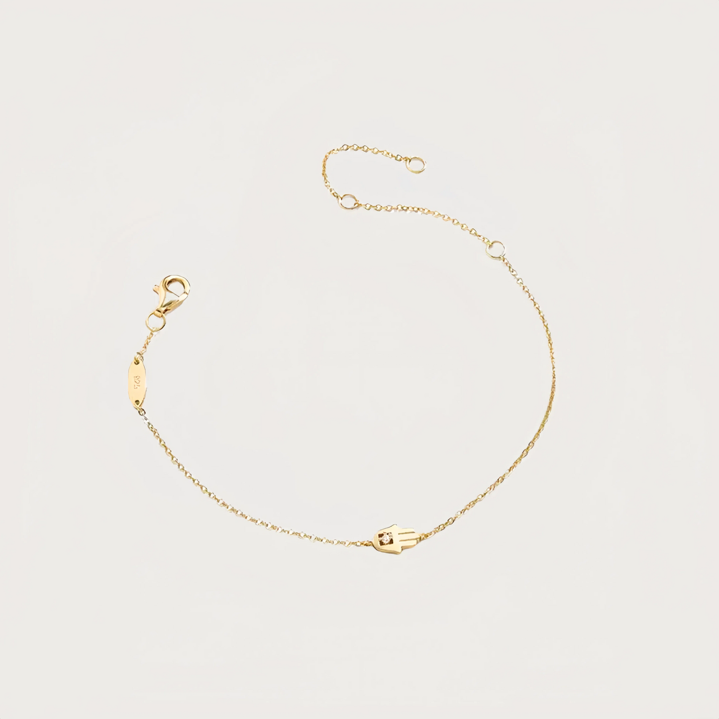 Golden Clasp Bracelet