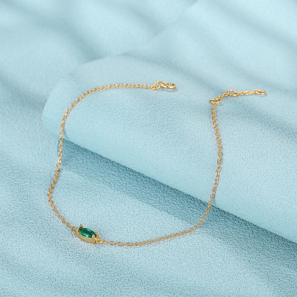 Green Cubic Bracelet