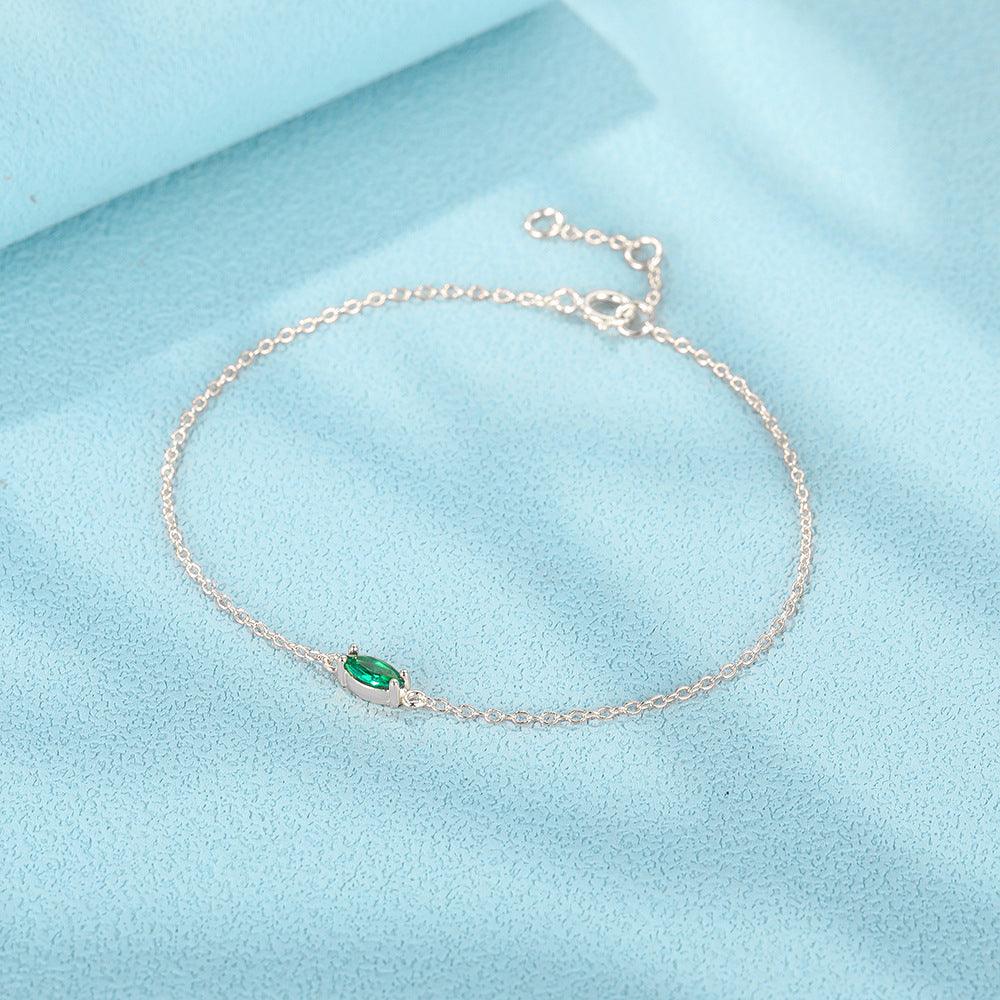 Green Cubic Bracelet
