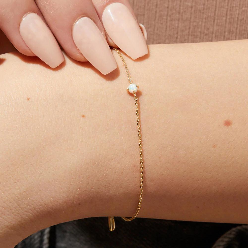 Opal Dot Bracelet