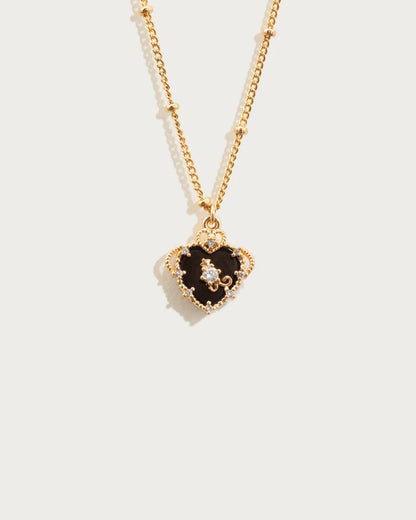 Noir Heart Necklace