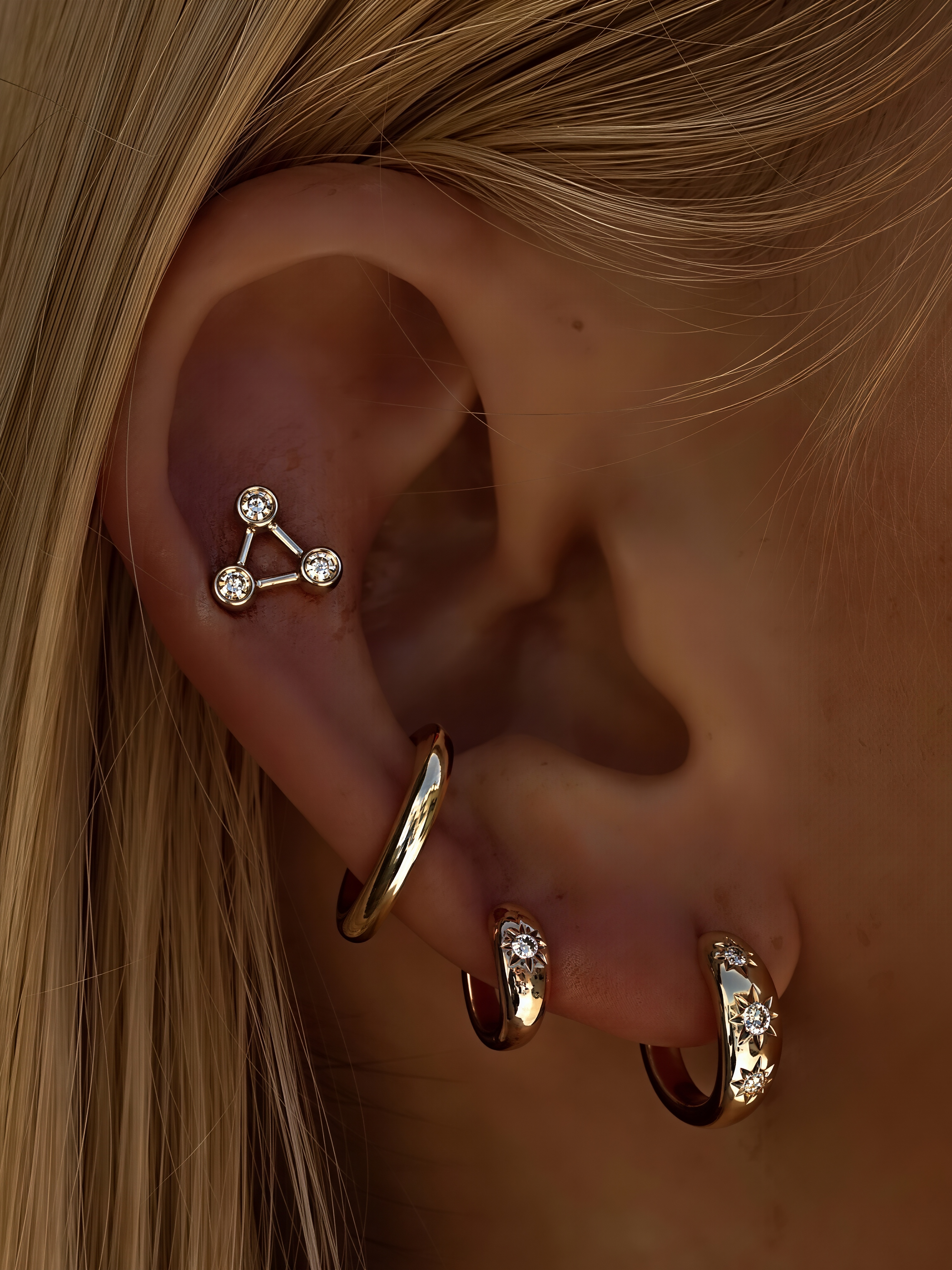 Starlit Hoops