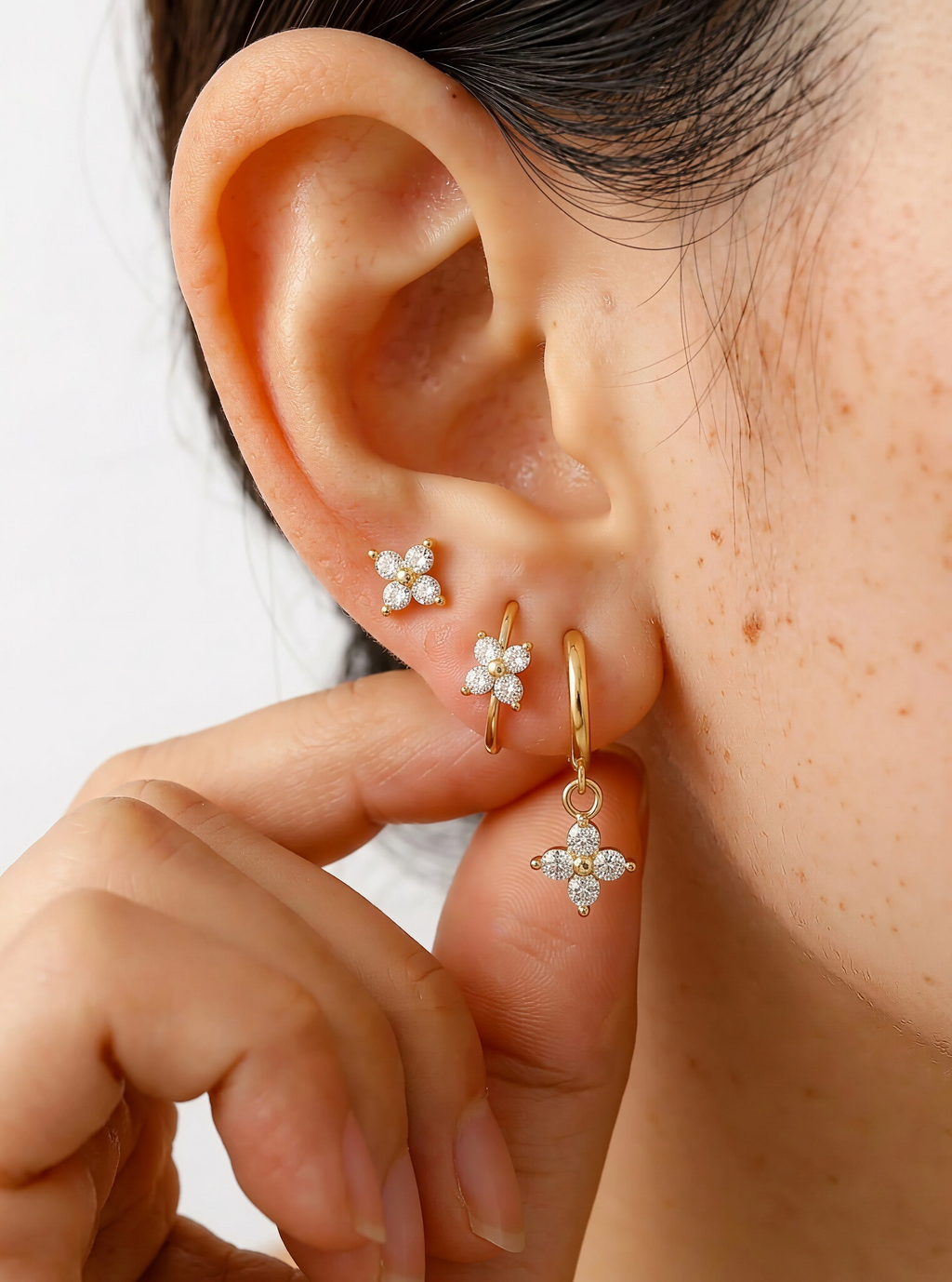 Miss Fortune Moissanite Earrings