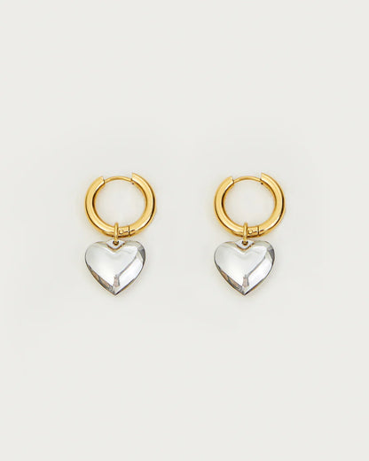 Mixed Heart Earrings