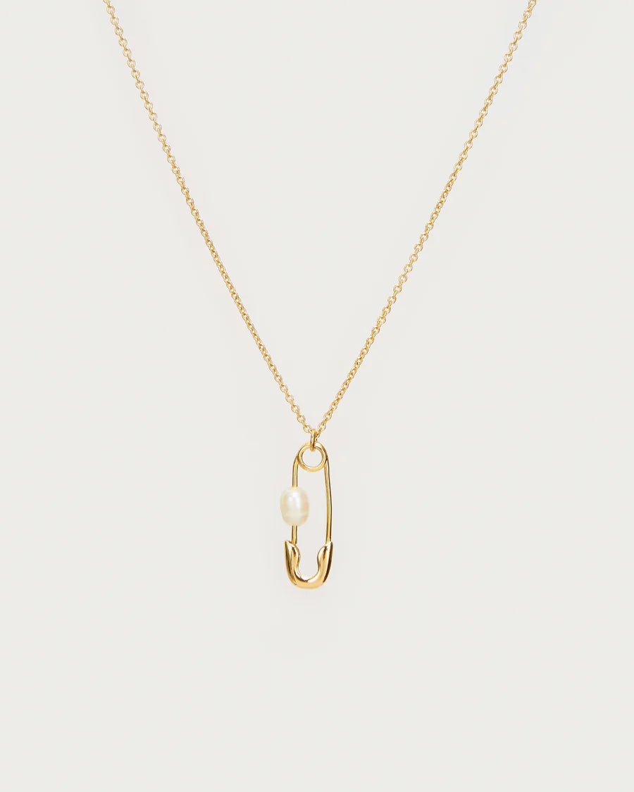 Safety Pin Necklace