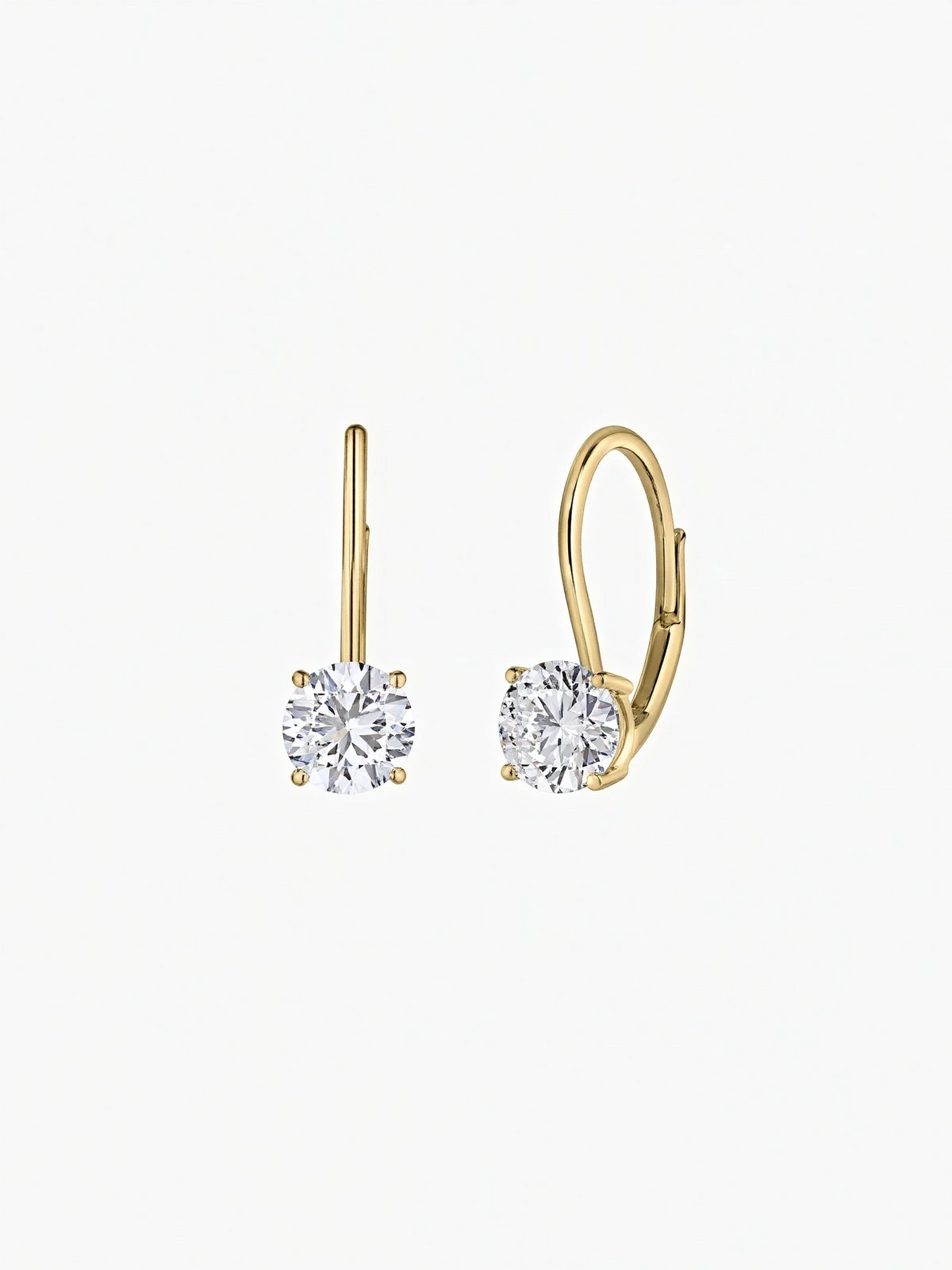 Desire Moissanite Hoops