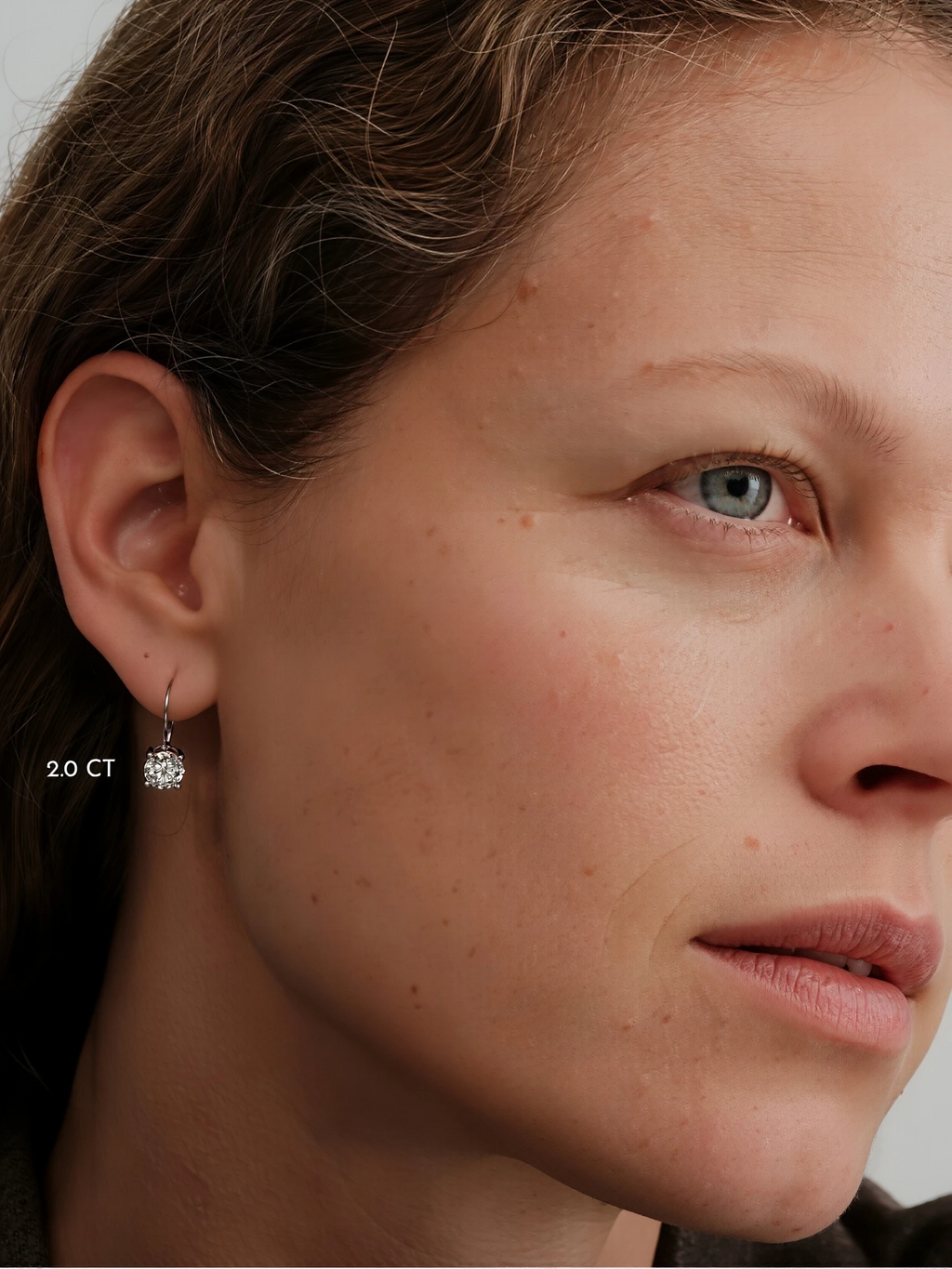 Desire Moissanite Hoops