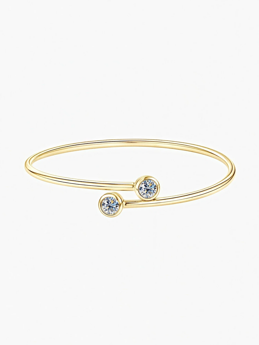 Alora Moissanite Bangle