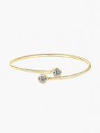 Alora Moissanite Bangle