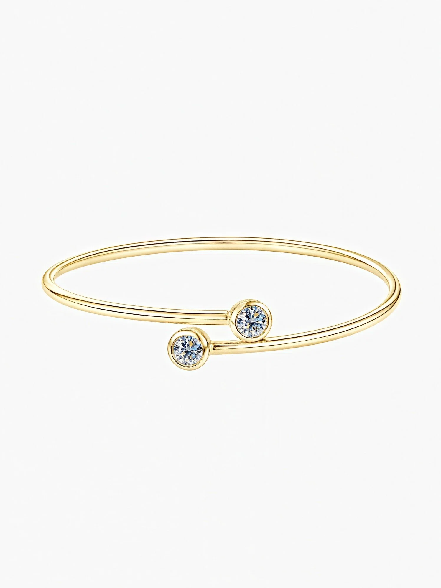 Alora Moissanite Bangle