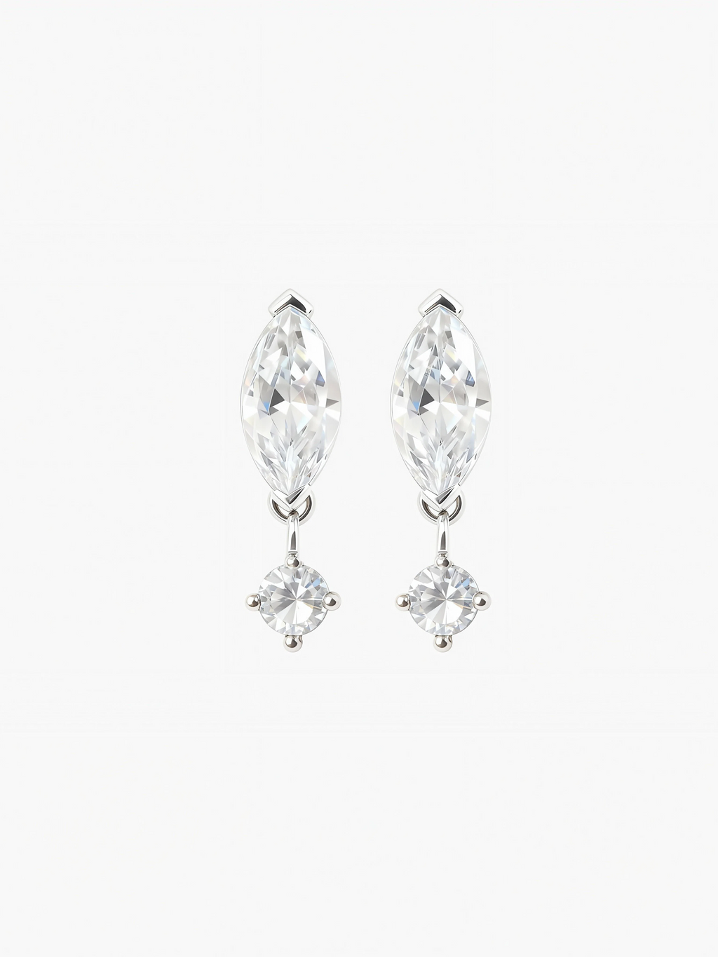 Diana Moissanite Earrings