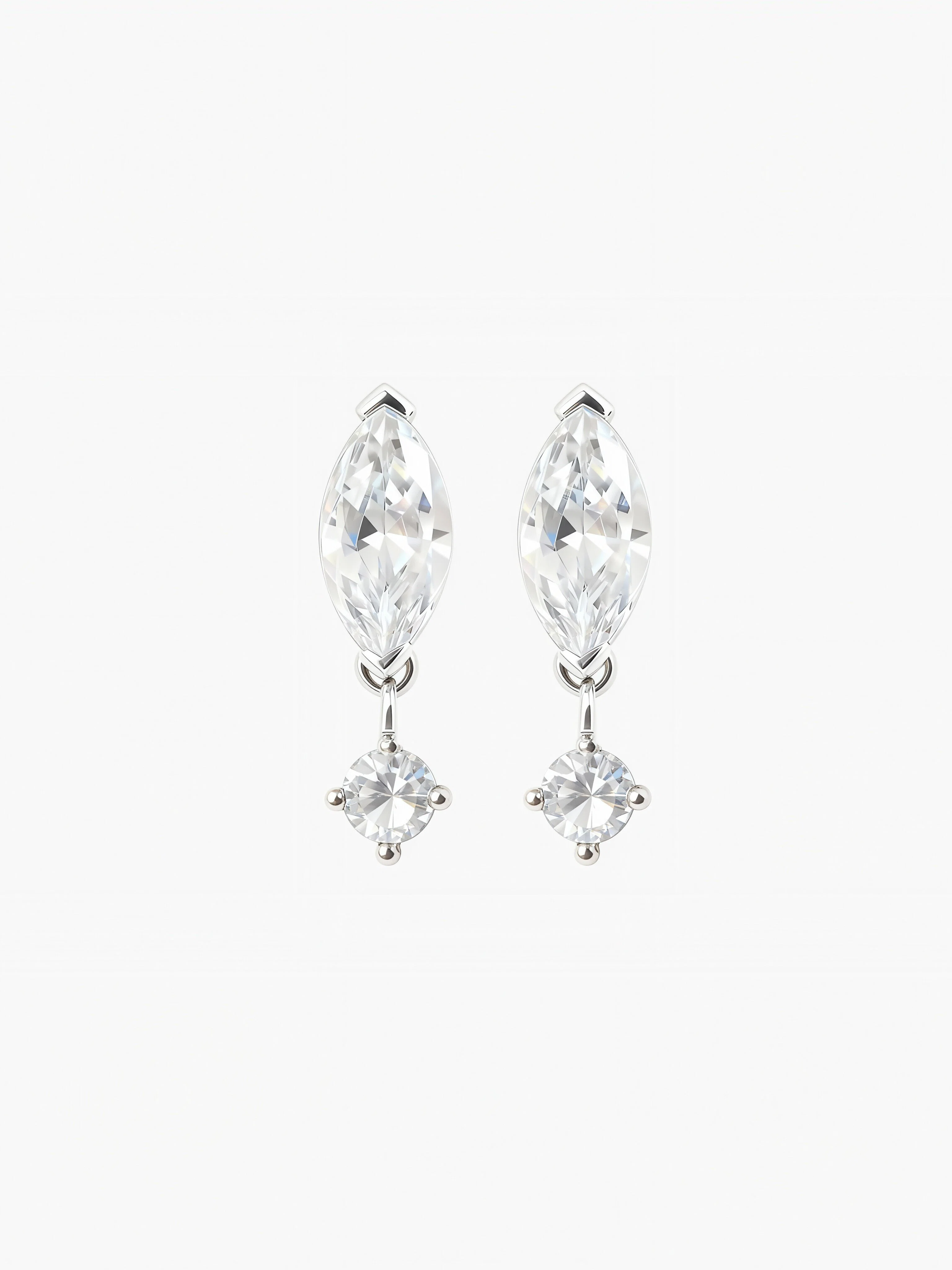 Diana Moissanite Studs