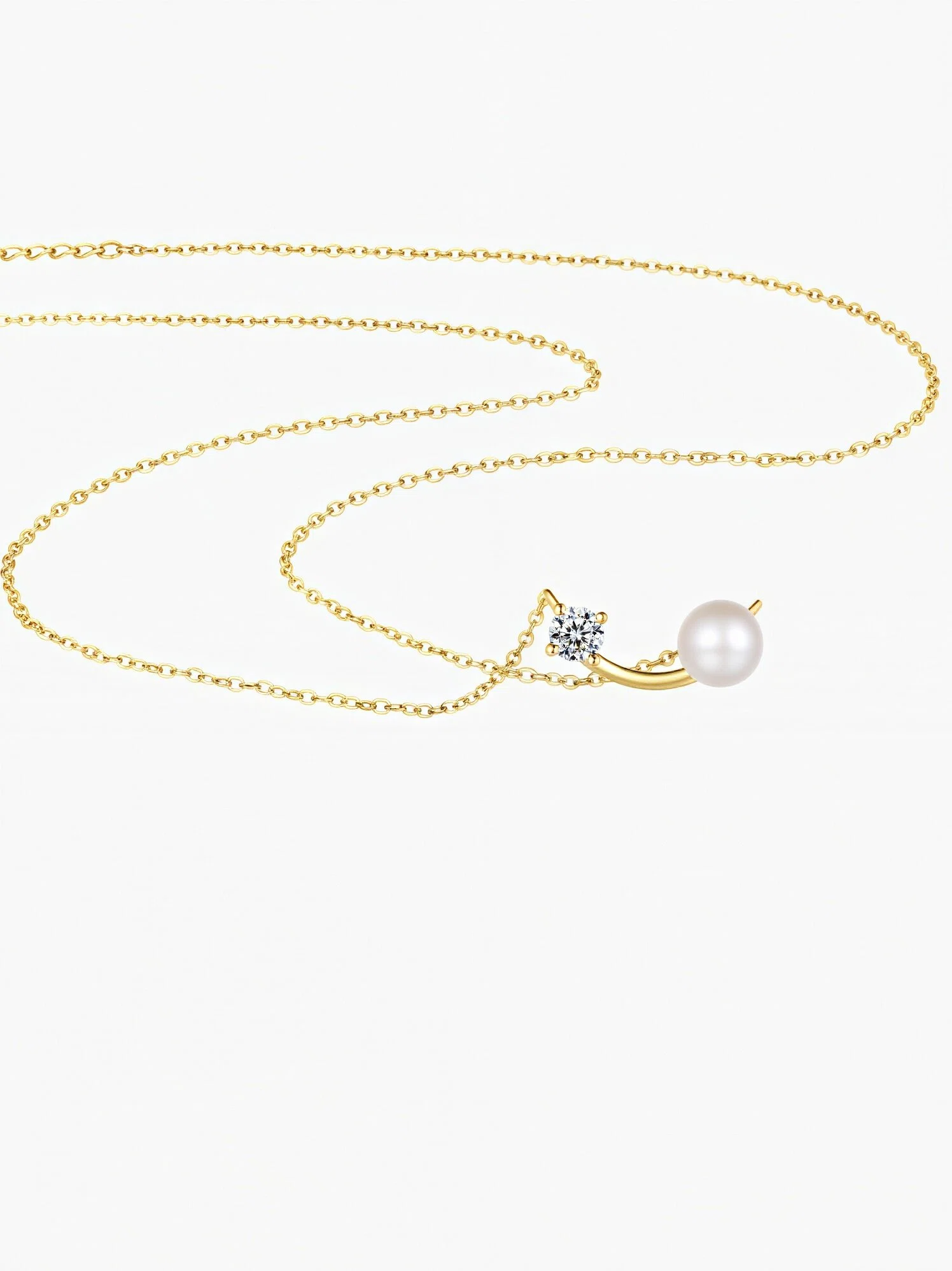 Maeve Moissanite Necklace