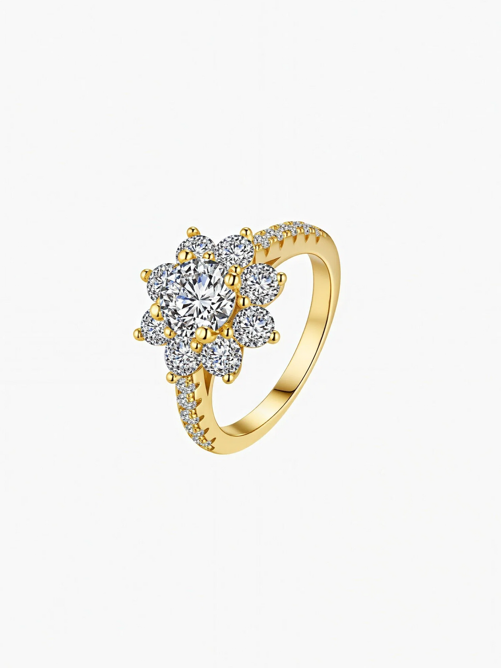 Solène Moissanite Ring
