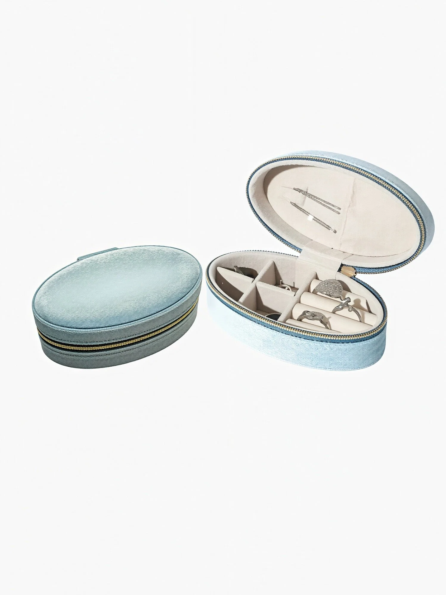 Personalized Velvet Jewelry Box