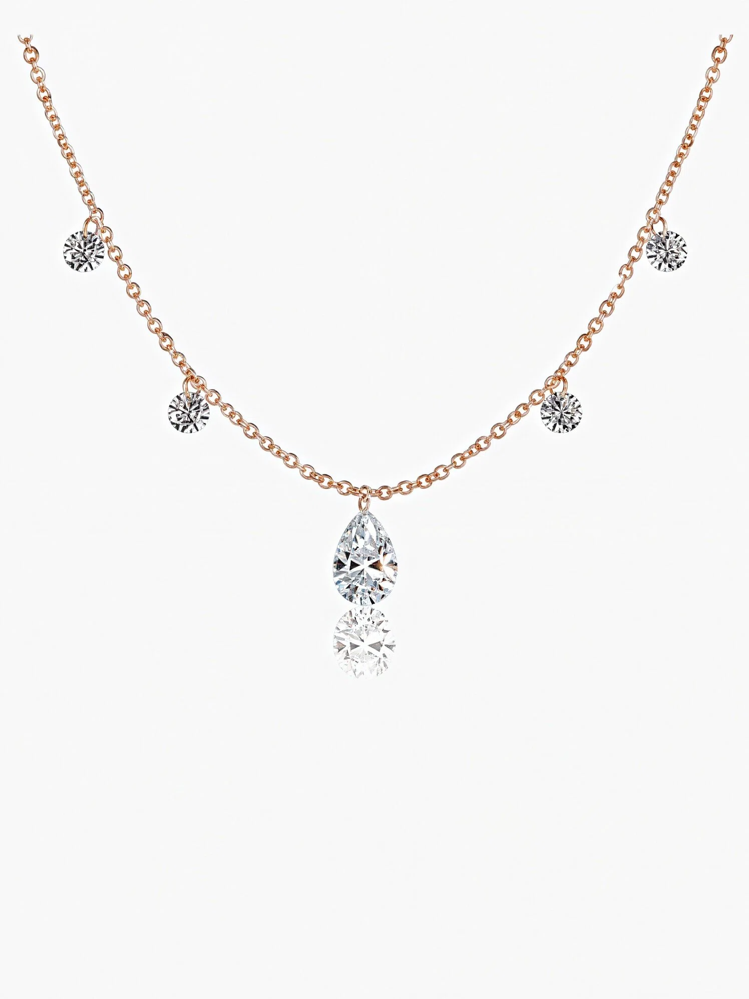 Anastasia Moissanite Necklace