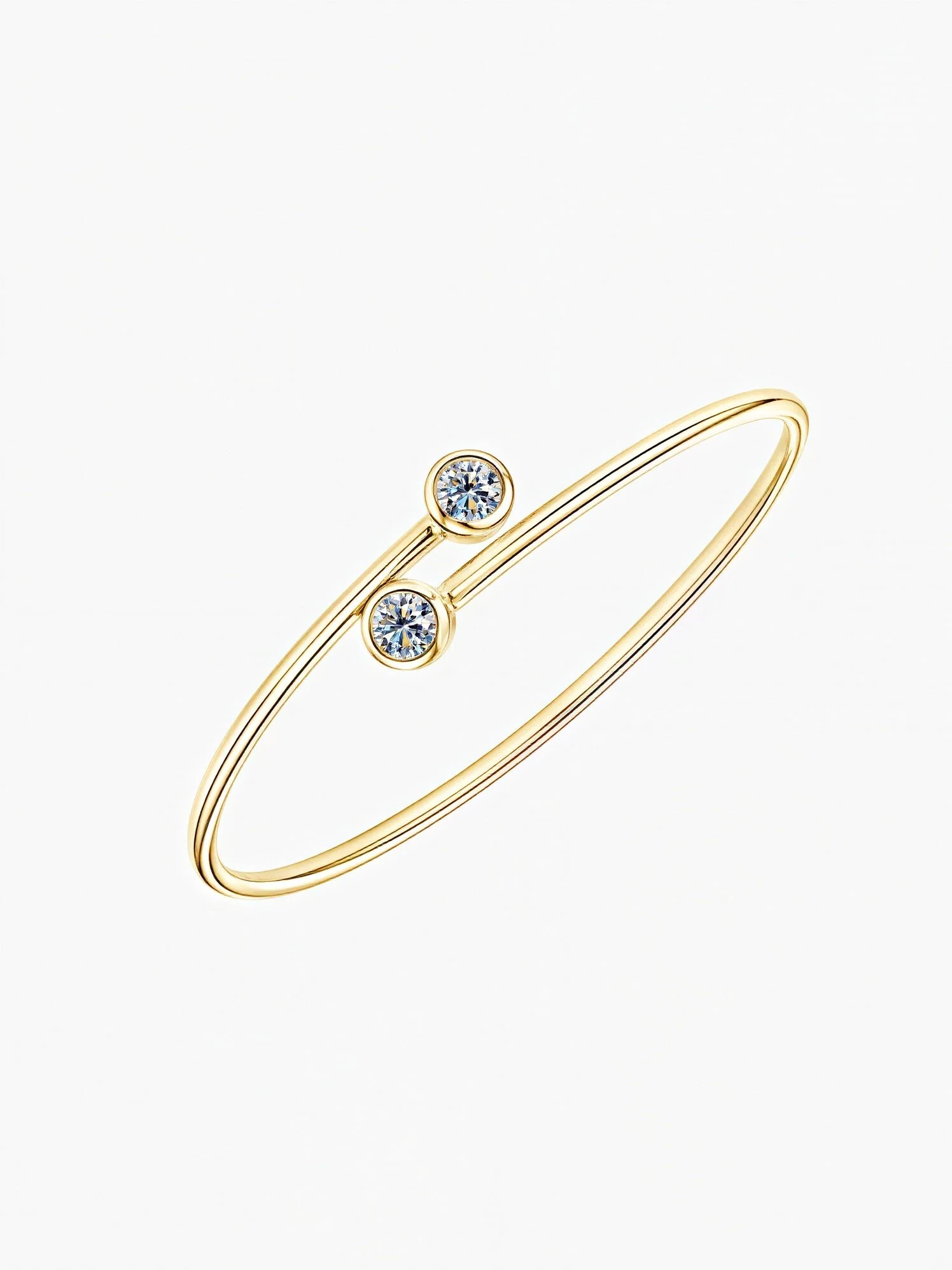 Alora Moissanite Bangle