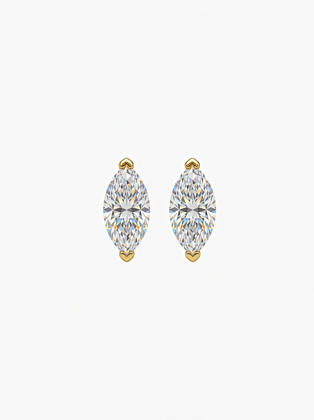 Anaïs Moissanite Studs