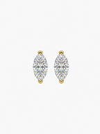 Anaïs Moissanite Studs