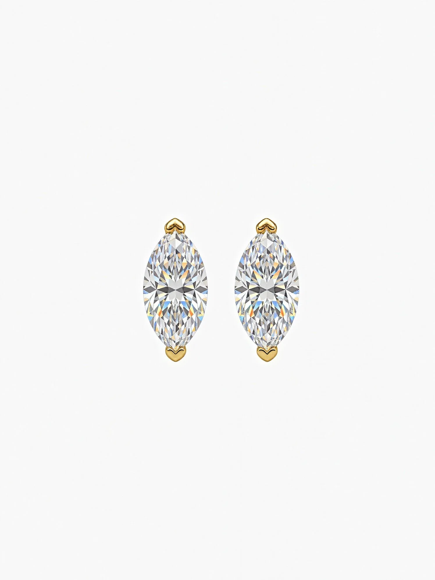 Anaïs Moissanite Studs