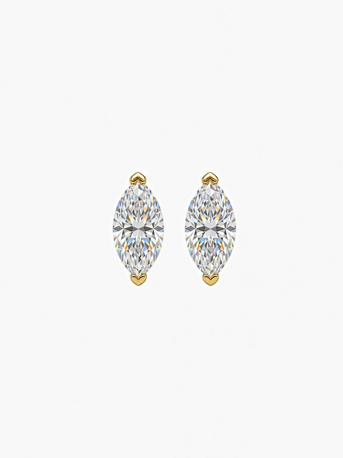 Anaïs Moissanite Studs