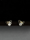 Bow Kiss Studs