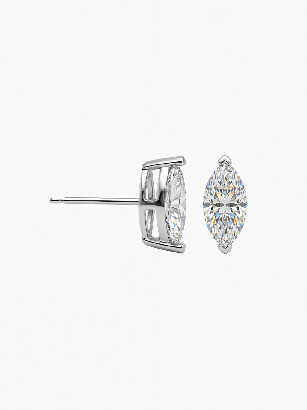 Anaïs Moissanite Studs