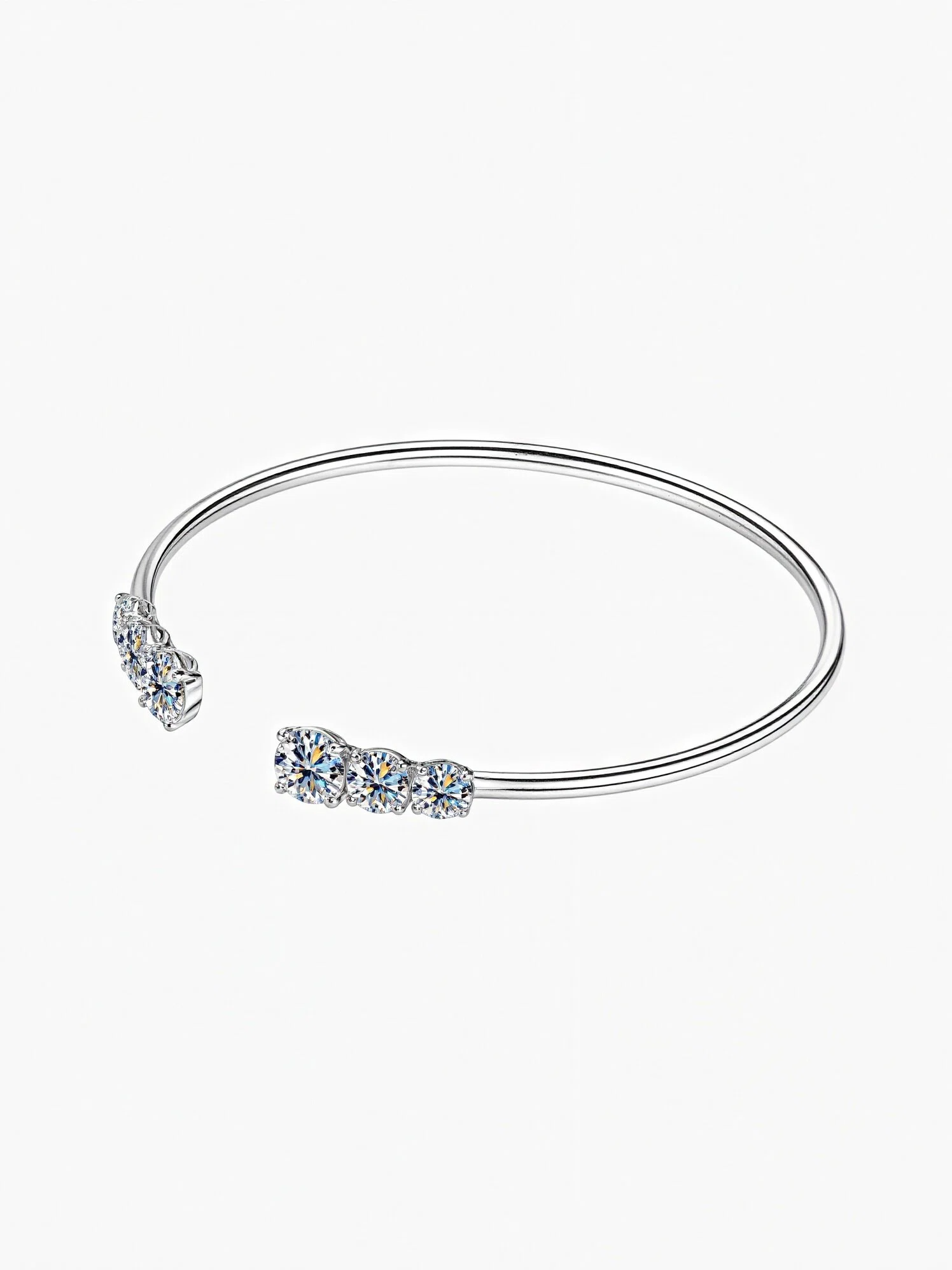 Amara Moissanite Bangle
