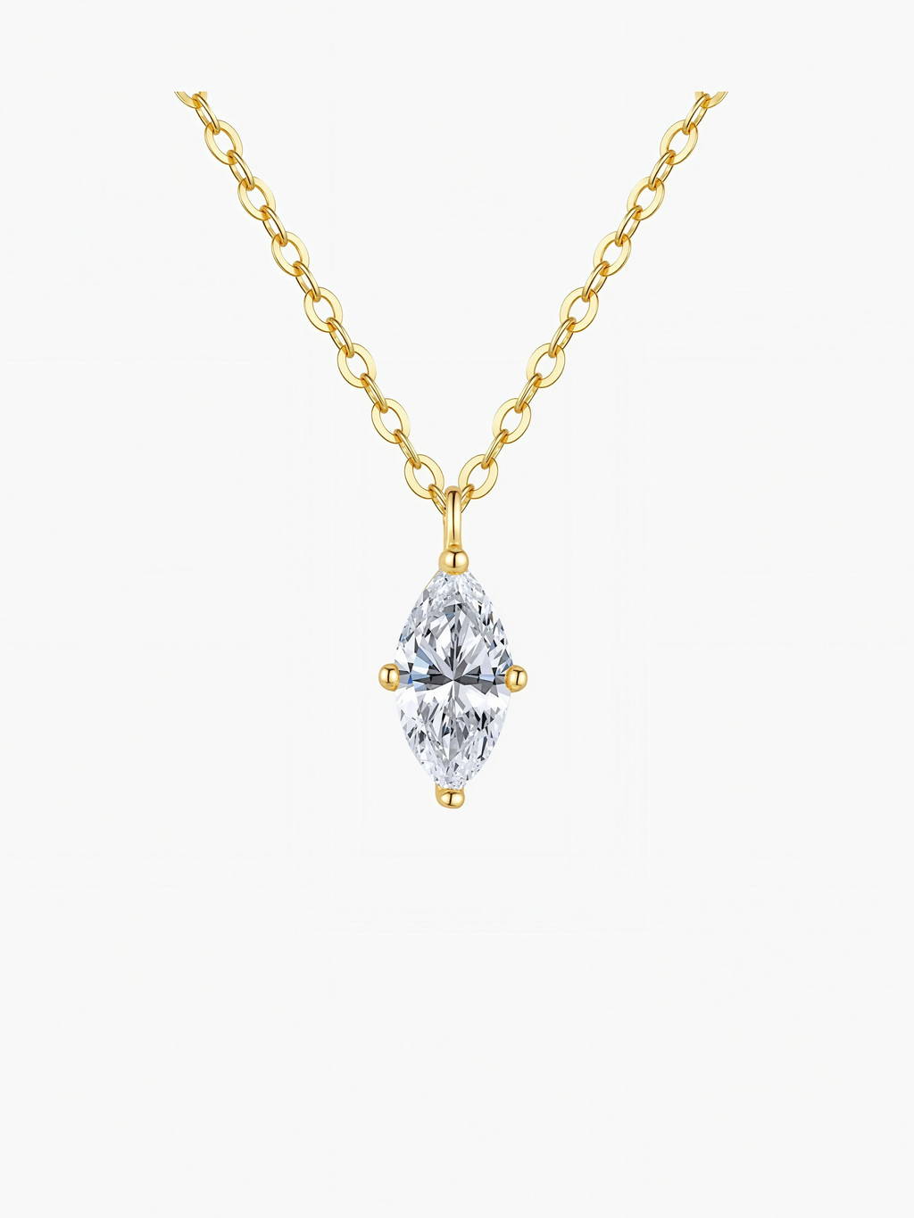 Diana Moissanite Necklace