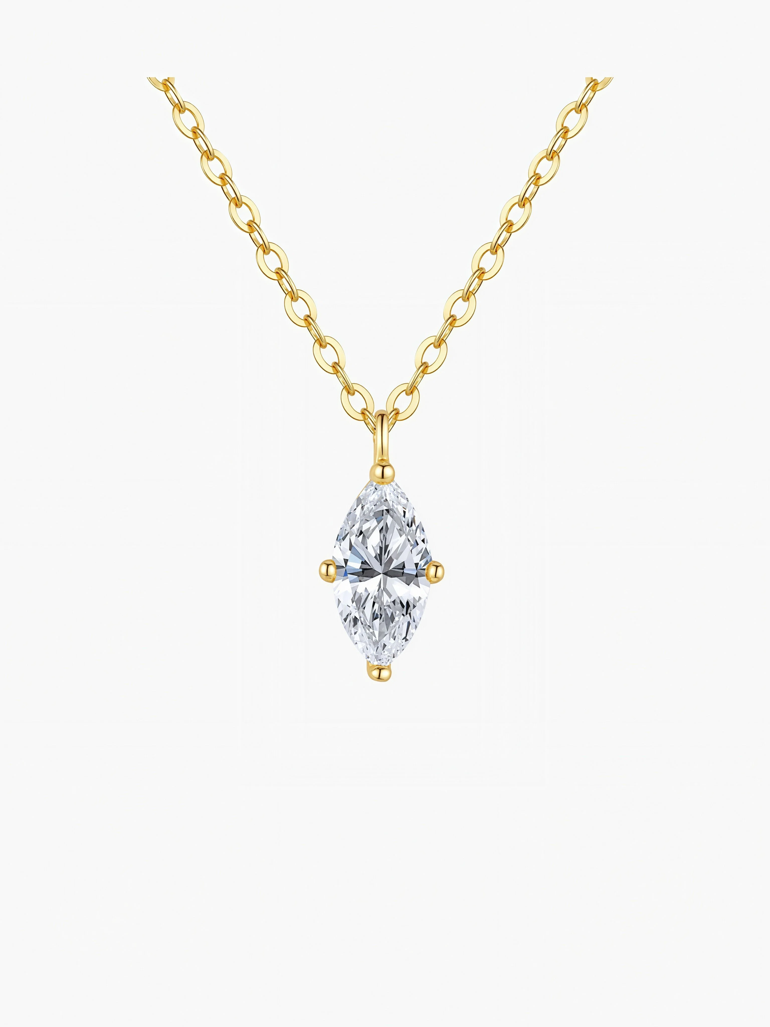 Diana Moissanite Necklace