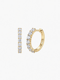Dehors Moissanite Hoops