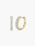 Dehors Moissanite Hoops