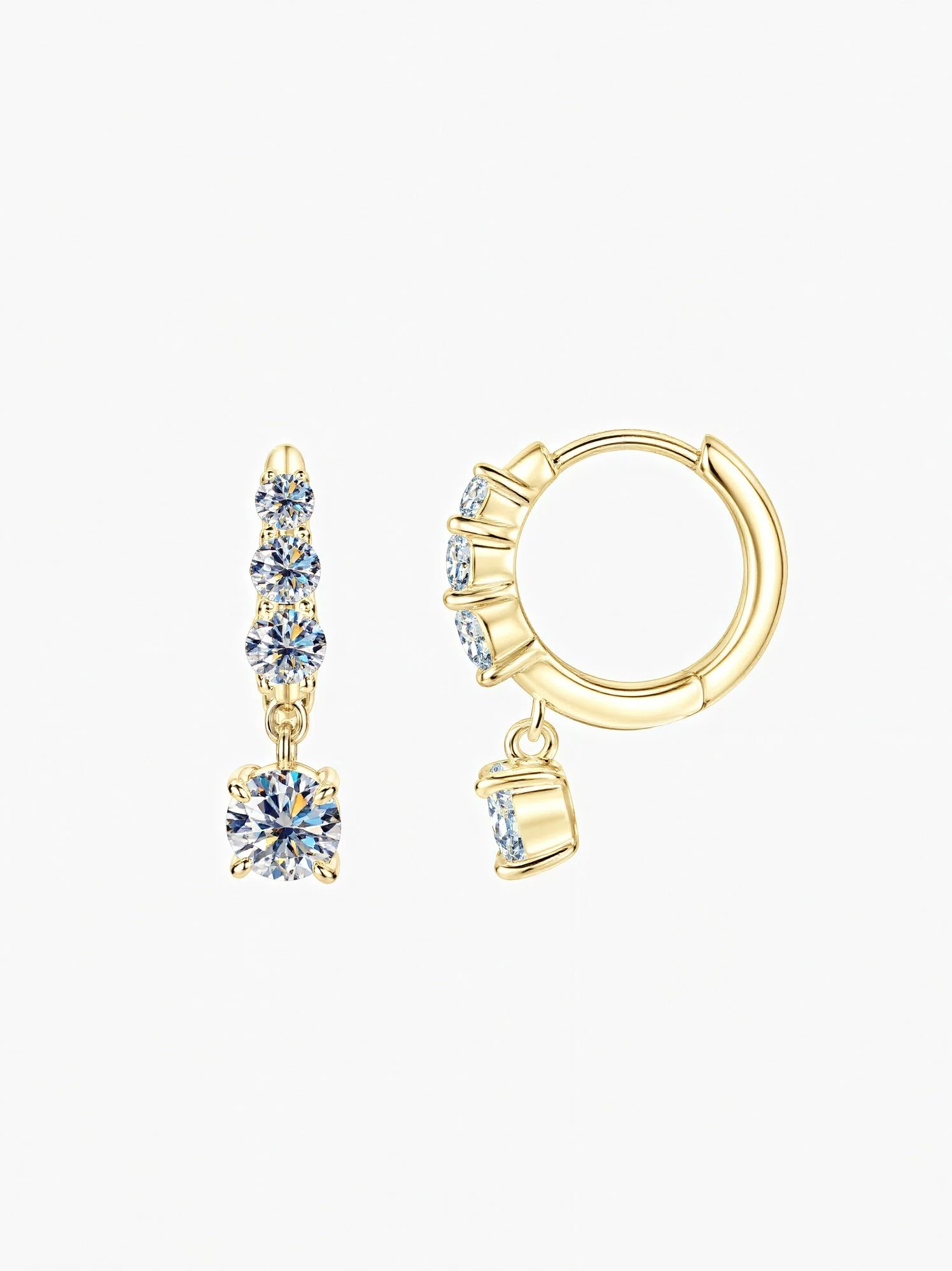 Mila Moissanite Earrings