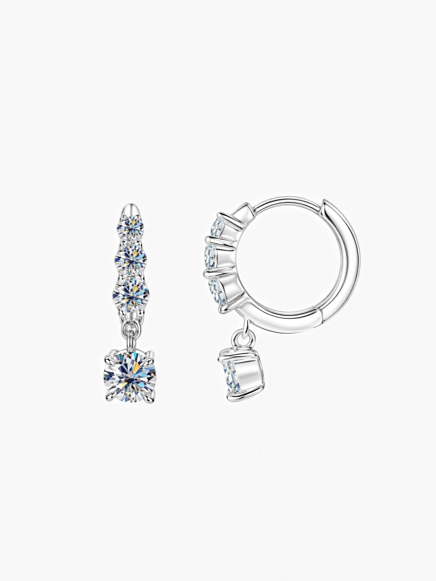 Mila Moissanite Earrings