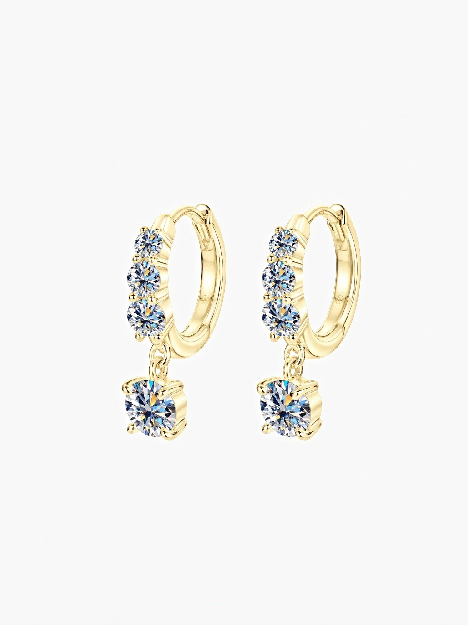 Mila Moissanite Earrings