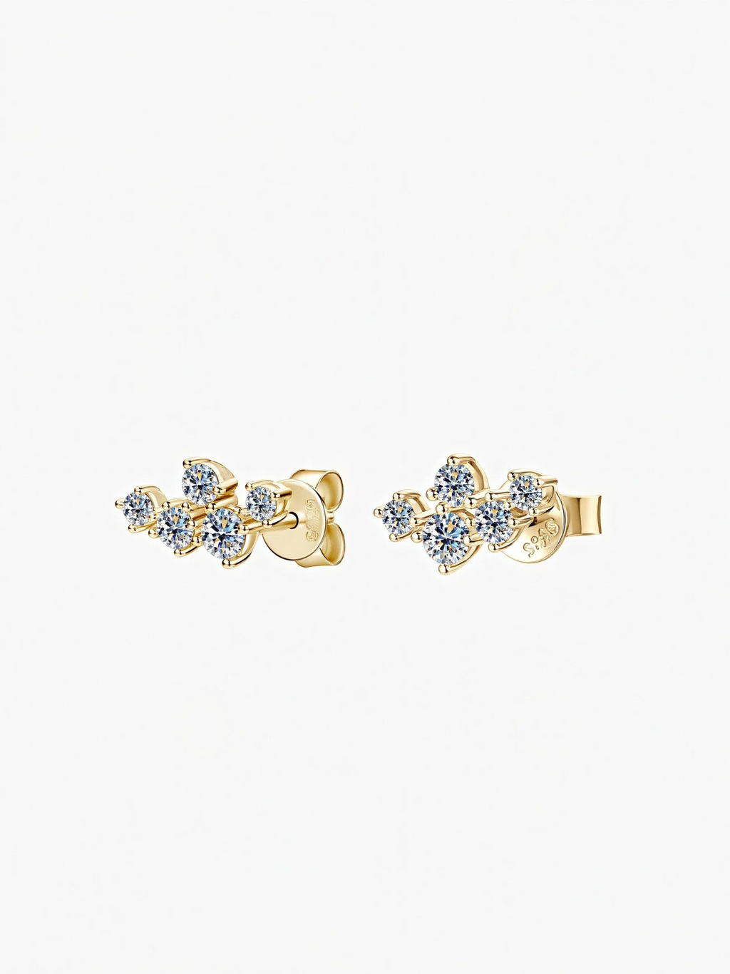 Calista Moissanite Studs