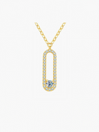Luna Moissanite Necklacce