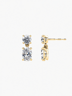 Eden Moissanite Studs