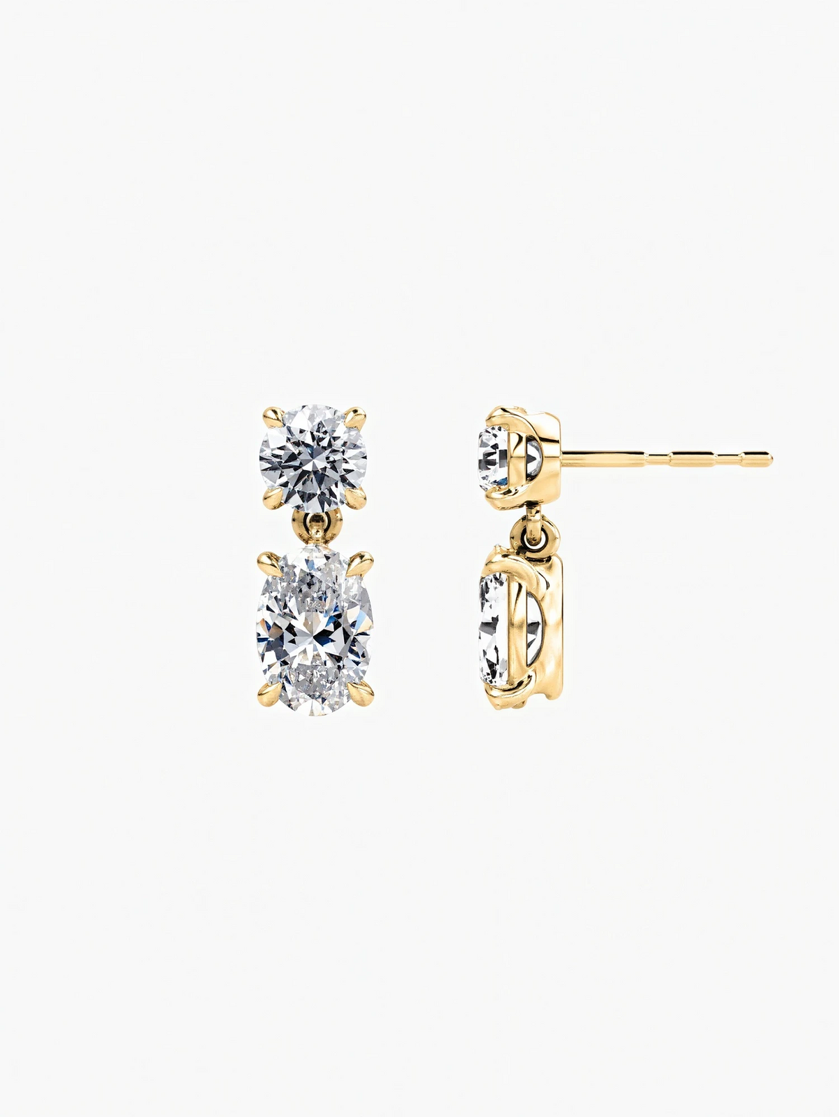 Eden Moissanite Studs