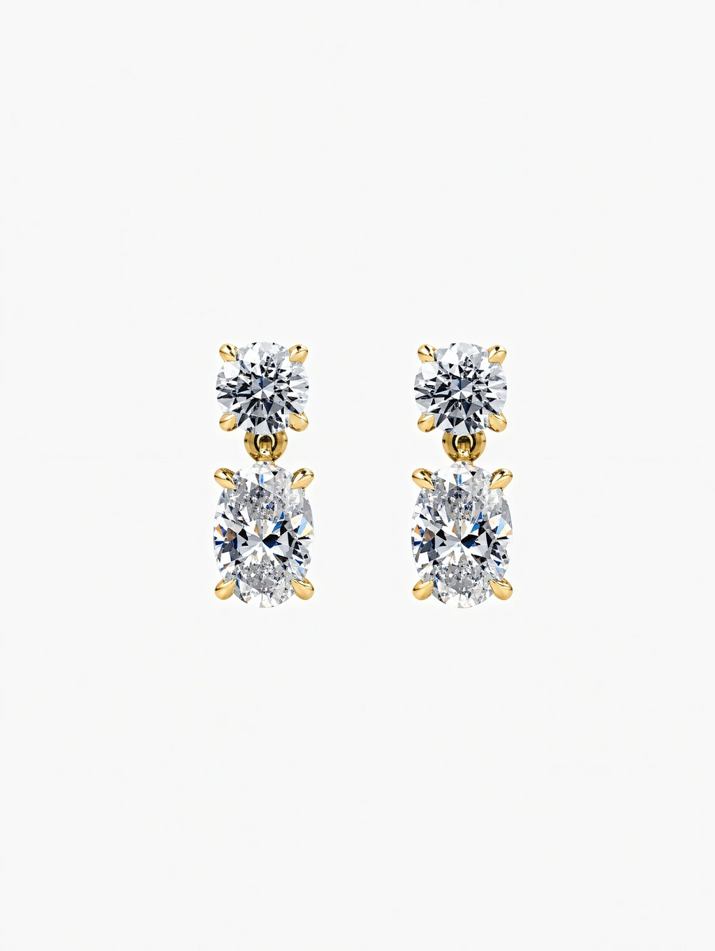 Eden Moissanite Studs