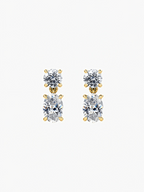 Eden Moissanite Studs