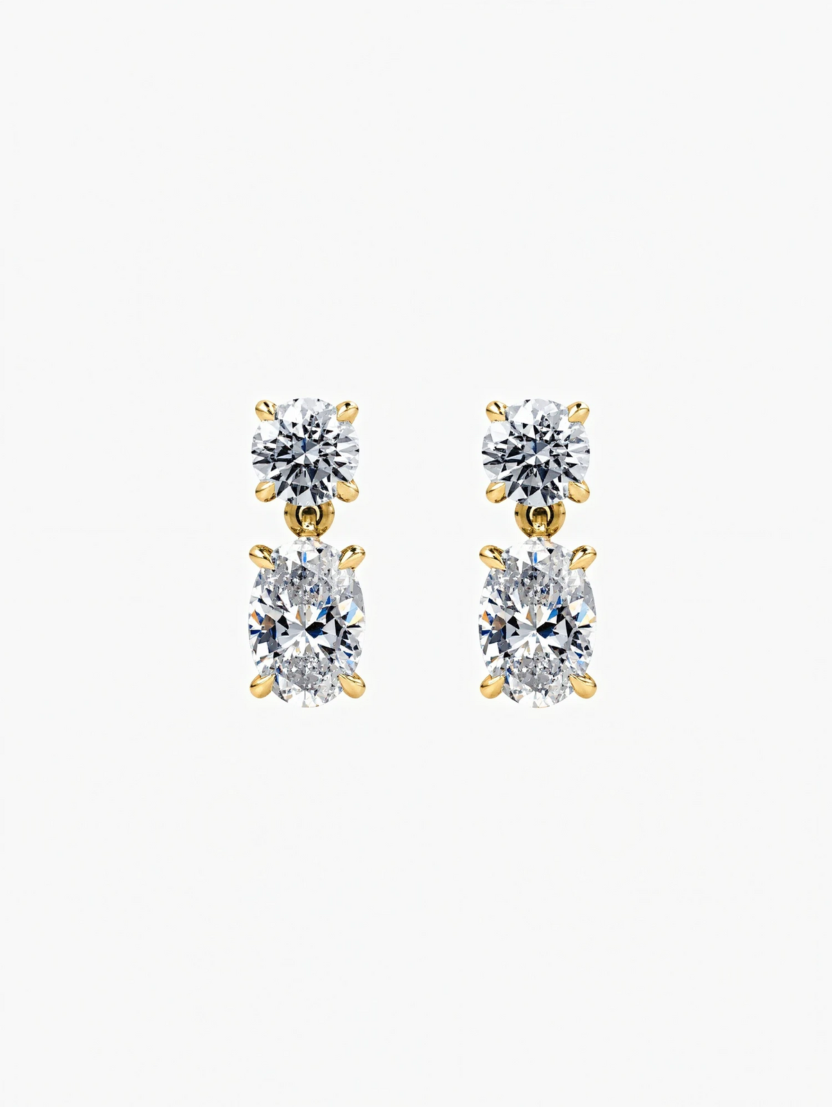 Eden Moissanite Studs