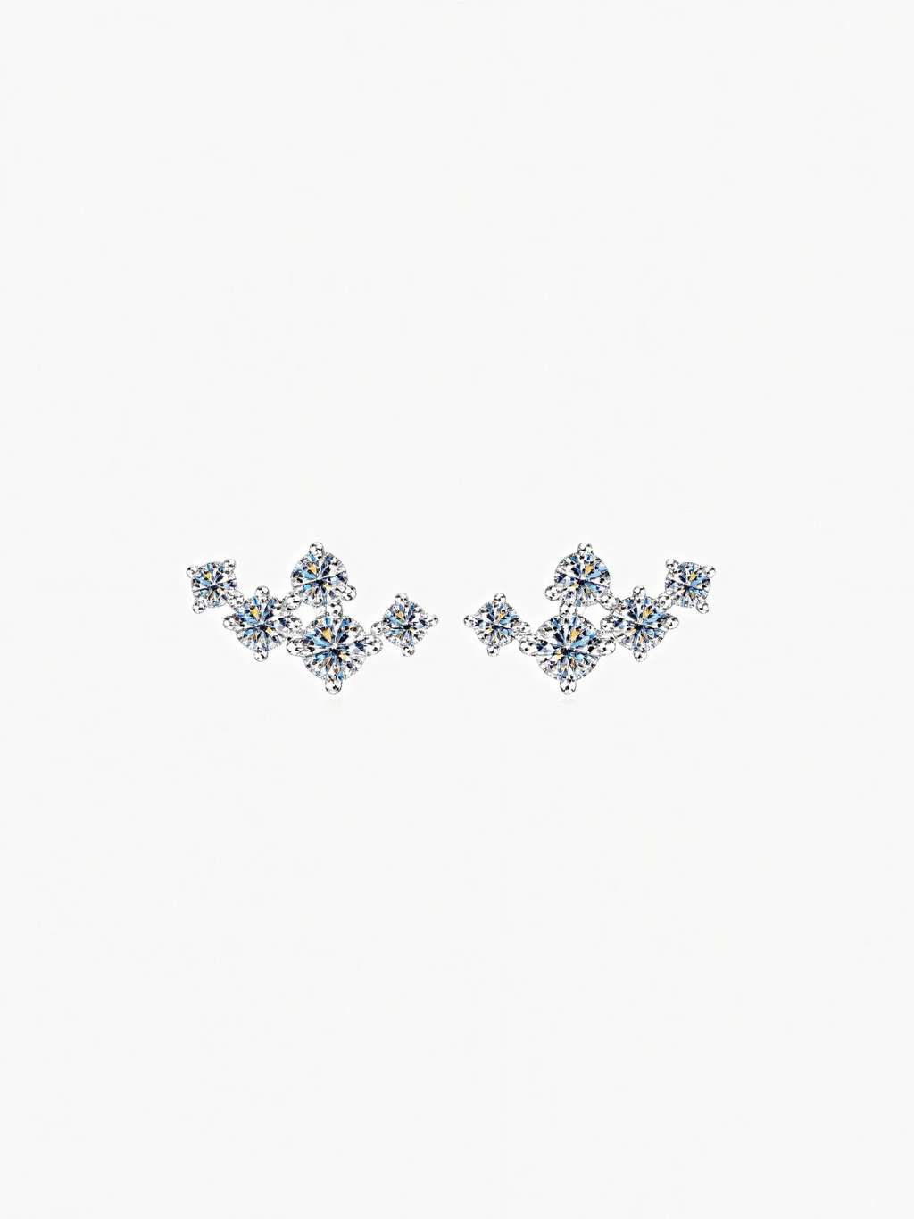 Calista Moissanite Studs